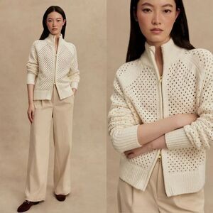 VARLEY Mandy Boucle Knit Jacket